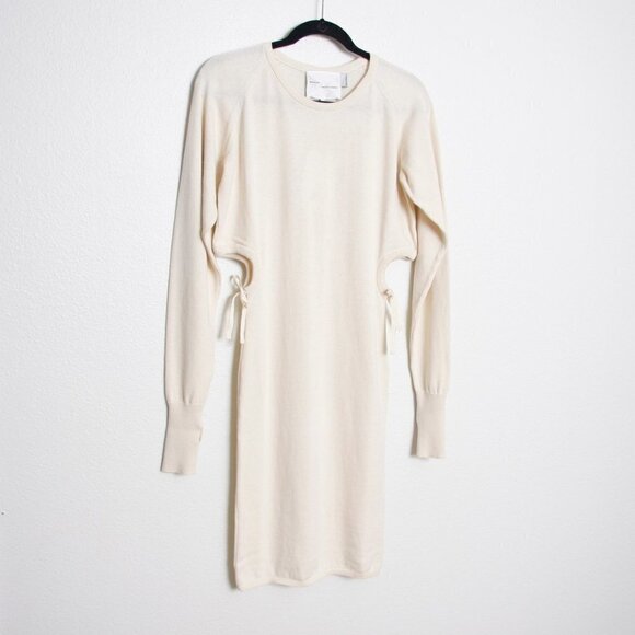 NWT Birgitte Herskind Dawn Cutout Organic Wool & Organic Cotton Sweater Dress XS - Picture 6 of 14
